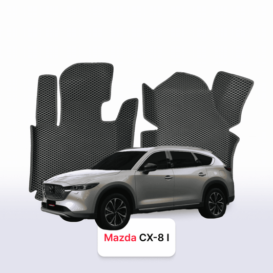 Автомобильные коврики EVAMATS для внедорожника Mazda CX-8 1st gen 2017-2025 года выпуска