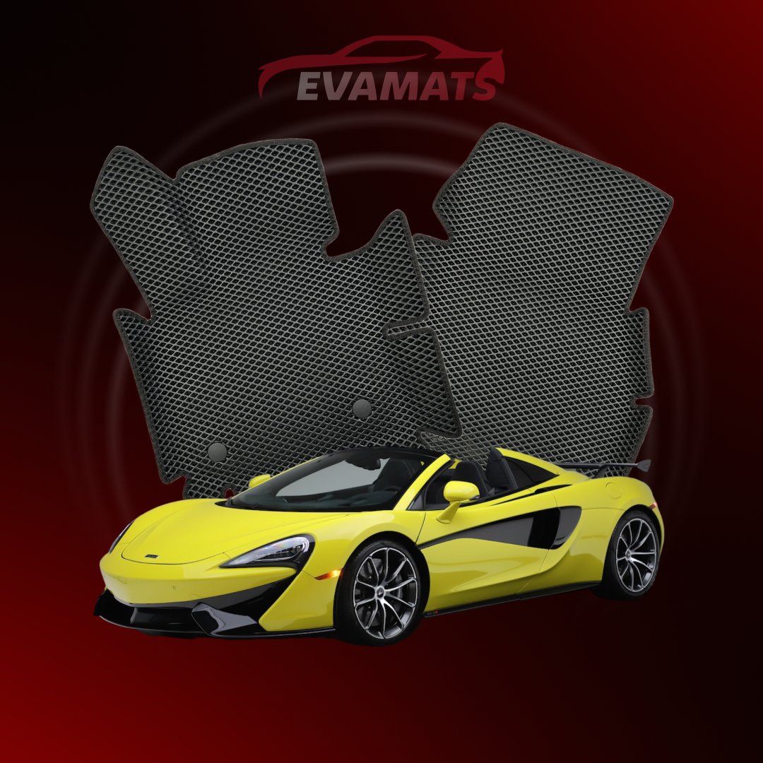 Dywaniki samochodowe EVAMATS do McLaren 570S 1 gen 2015-2023 rok Roadster