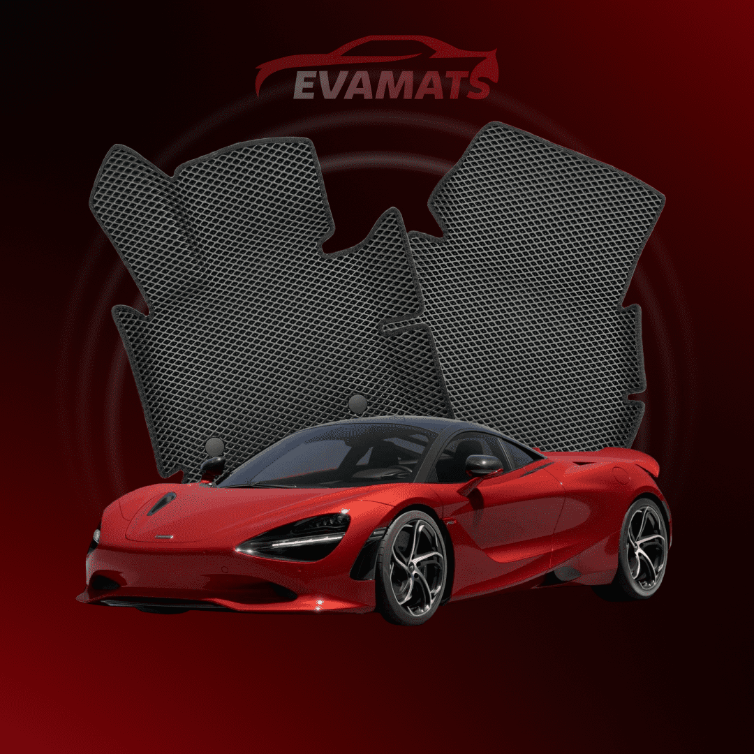 Dywaniki samochodowe EVAMATS do McLaren 750S 1 gen 2023-2024 rok Coupe