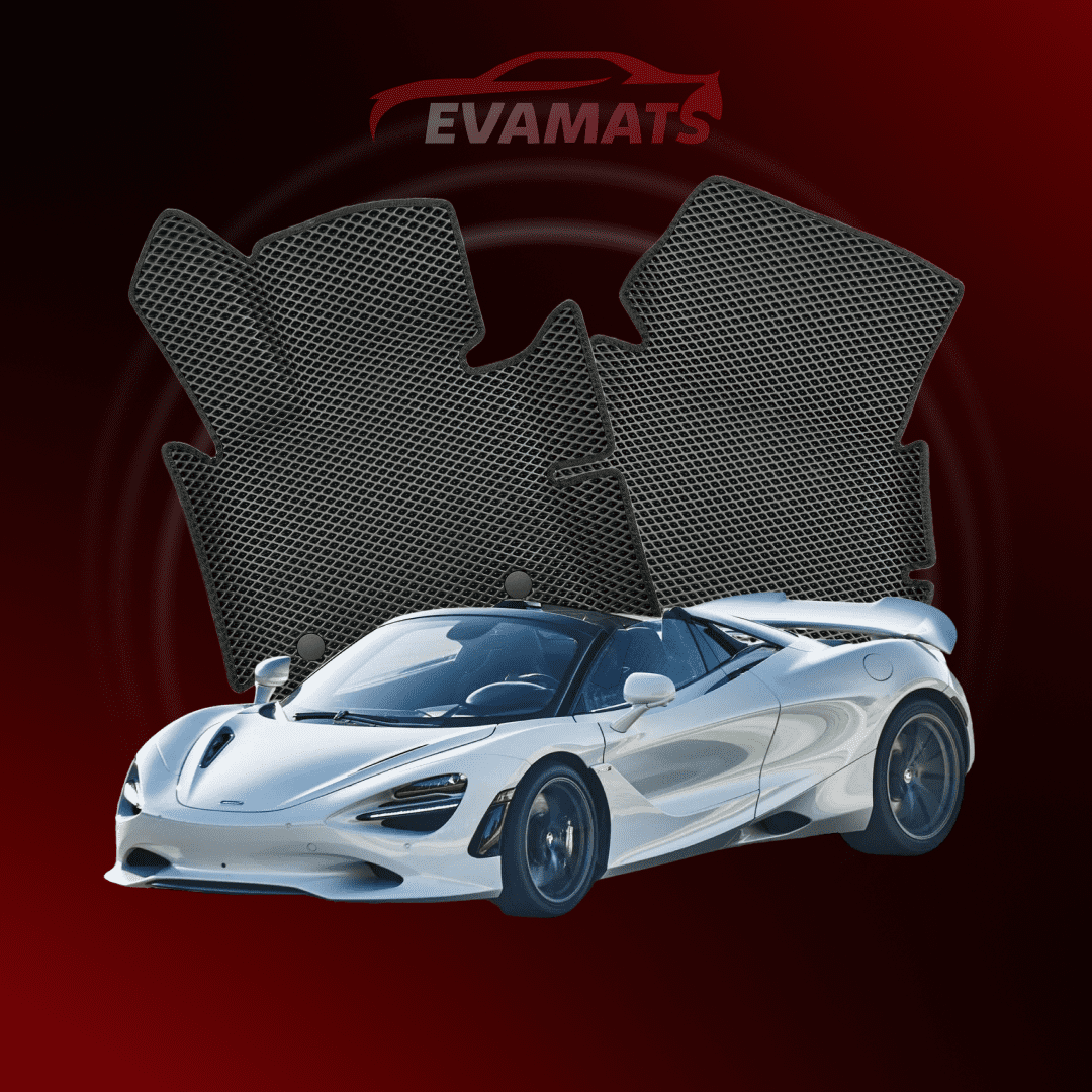 Dywaniki samochodowe EVAMATS do McLaren 750S 1 gen 2023-2024 rok Roadster Spider