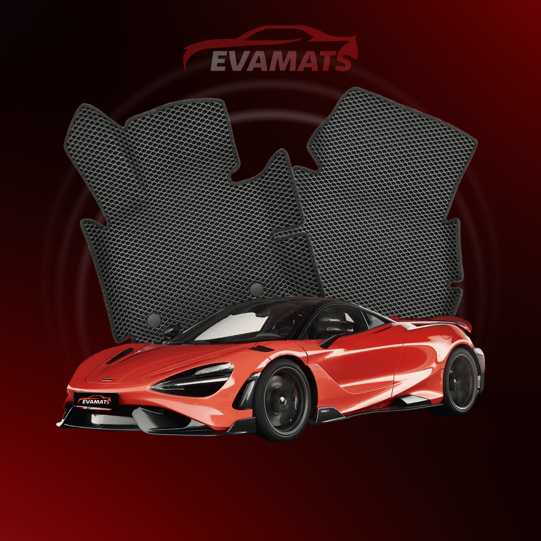 Dywaniki samochodowe EVAMATS do McLaren 765LT 1 gen 2020-2025 rok Coupe