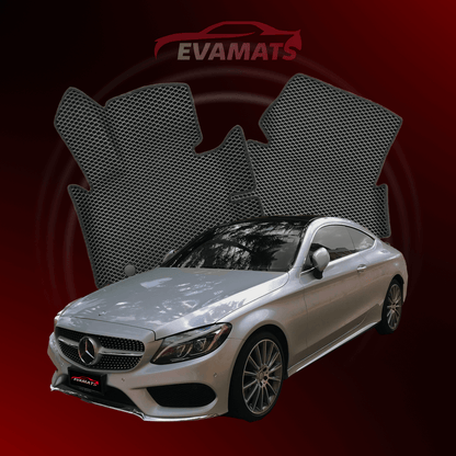 Автоковрики EVAMATS Mercedes-Benz C-class 2 покоління (C205) 2015 - 2023 р.в. КУПЕ