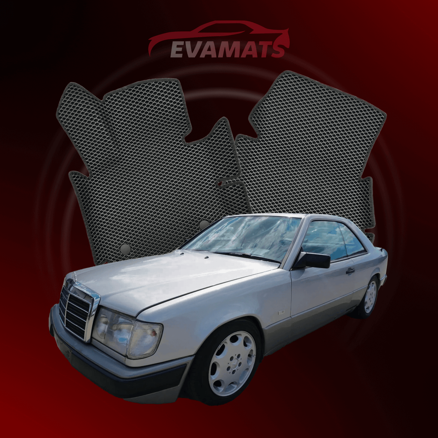 Dywaniki samochodowe EVAMATS Mercedes-Benz C124 1984–1993 rok COUPE