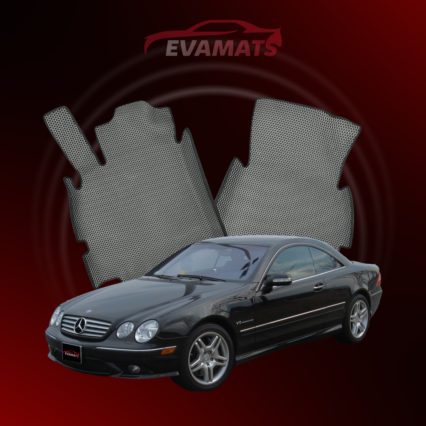 Автоковрики EVAMATS для Mercedes-Benz CL 2 покоління (C215) 2000–2006 р.в. COUPE