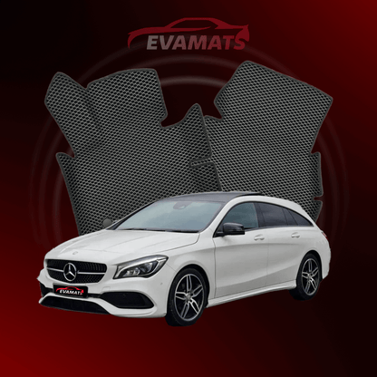 Dywaniki samochodowe EVAMATS do Mercedes-Benz CLA 1 gen (C117) shooting brake 2013 – 2019 rok KOMBI