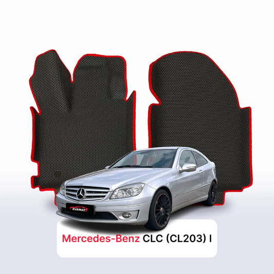 EVA Dywaniki samochodowe od EVA MATS 3D do Mercedes-Benz CLC (CL203) 1 gen 2008–2011 rok HATCHBACK 3 drzwi