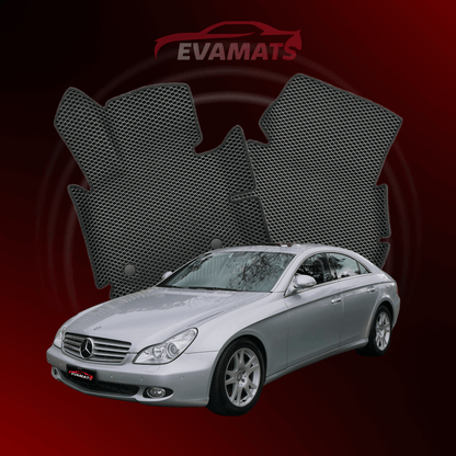 Автоковрики EVAMATS для Mercedes-Benz CLS 1-го покоління (C219) 2004 - 2010 СЕДАН