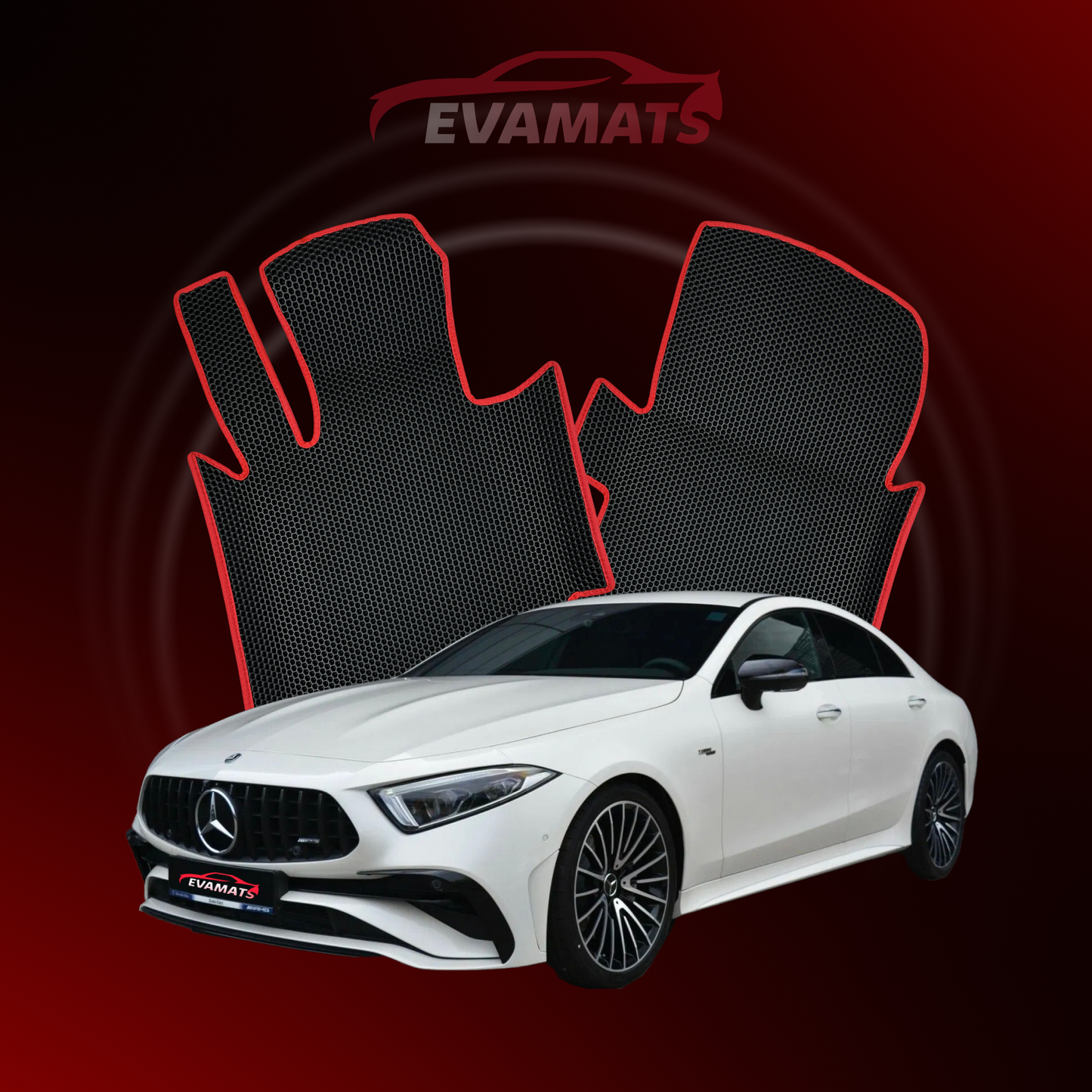 Автоковрики EVAMATS для Mercedes-Benz CLS 3 покоління (C257) 2018 - 2023 СЕДАН