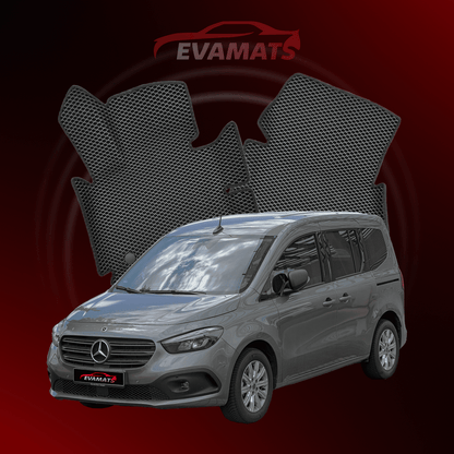 Автоковрики EVAMATS для Mercedes-Benz Citan 2 покоління (W420) 2021-2024 р. КОМБІВАН