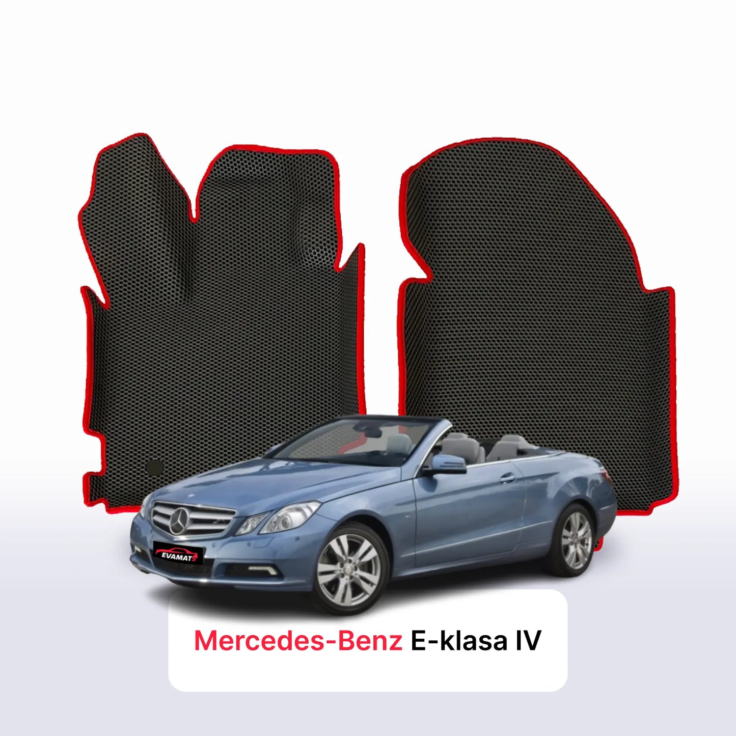 Custom-Fit 3D EVA Car Mats for Mercedes-Benz E-Class A207 IV gen 2009–2017 year Convertible