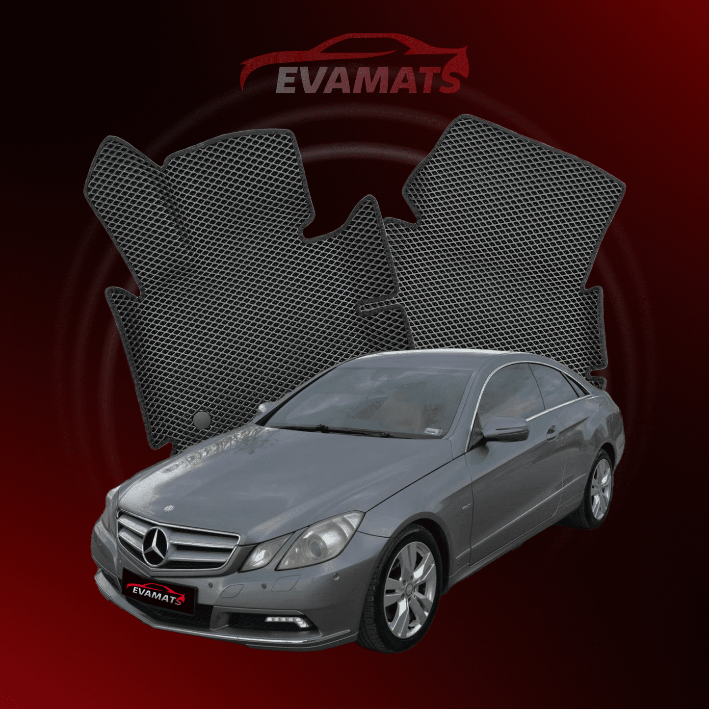 Автоковрики EVAMATS для Mercedes-Benz E-class 4 покоління (W212) 2009 - 2016 COUPE