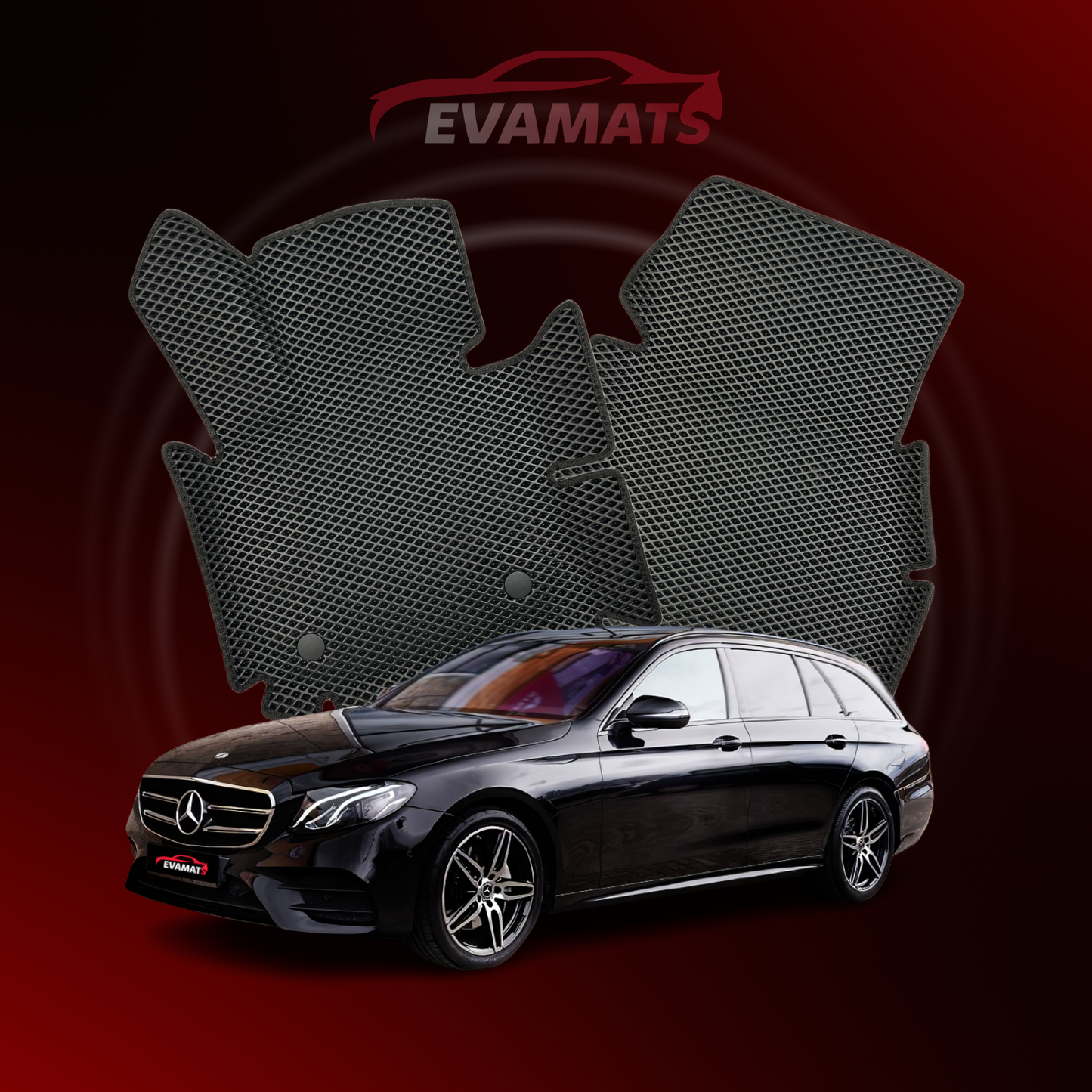 Автоковрики EVAMATS для Mercedes-Benz E-class 5 покоління (W213) 2016 - 2023 KOMBI