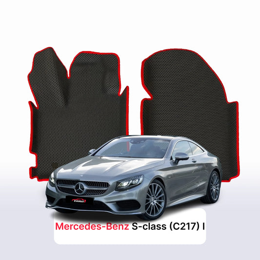 EVA Dywaniki samochodowe od EVA MATS 3D do Mercedes-Benz S-klasa (C217) 1 gen 2014–2021 rok COUPE