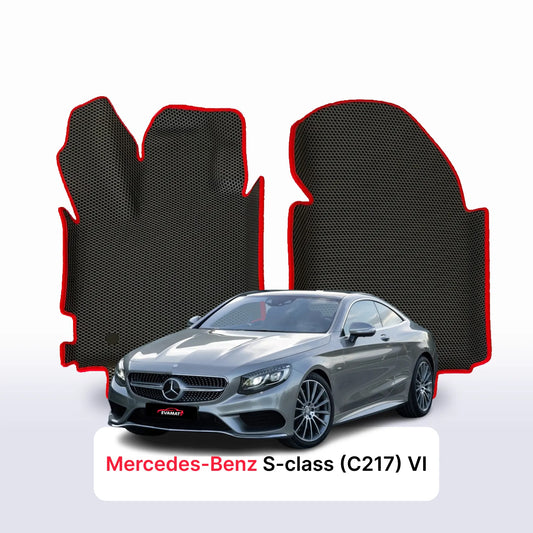 Автоковрики EVAMATS для Mercedes-Benz S-class 6 покоління (W222) 2014 - 2020 Coupe