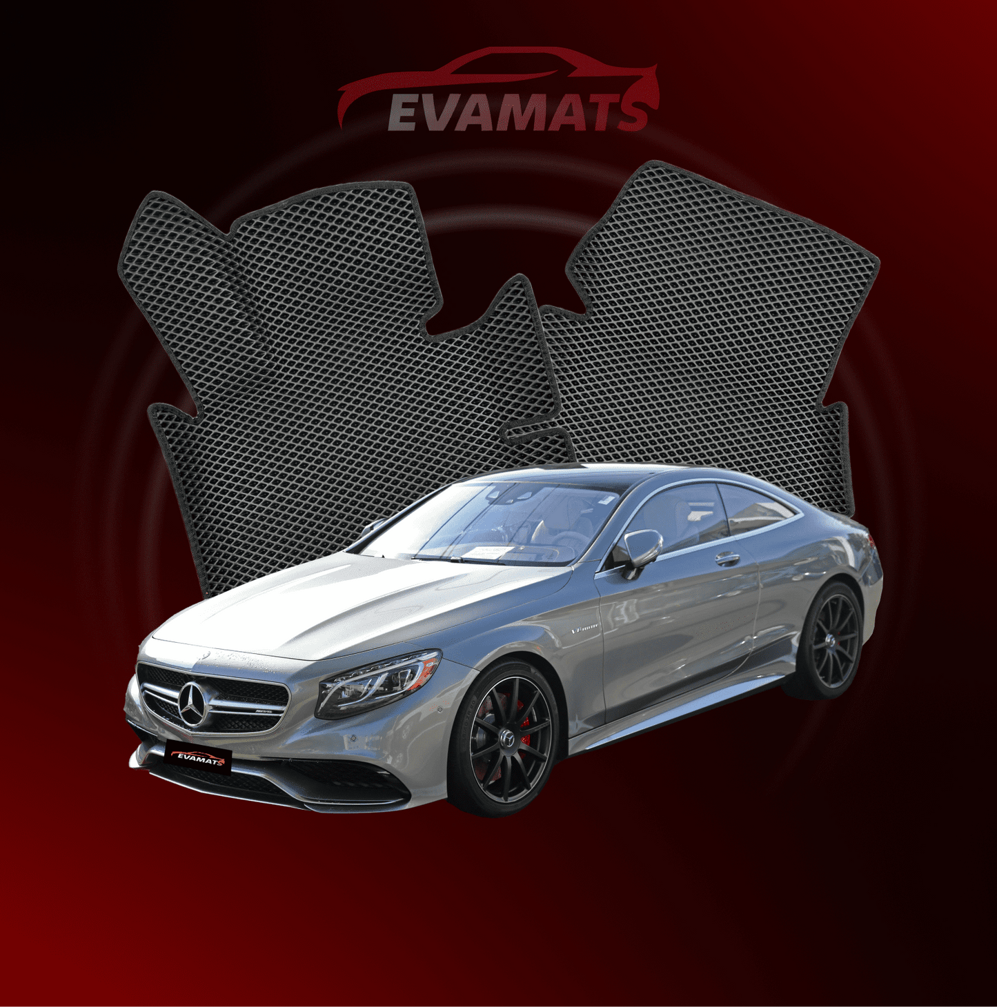 Коврики EVAMATS для Mercedes-Benz S-class 6-го поколения (W222) 2014 - 2020 Купе