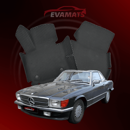 Dywaniki samochodowe EVAMATS do Mercedes-Benz SL 3 gen (R107) 1971 – 1989 rok Coupe