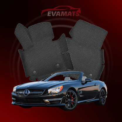 Коврики EVAMATS для Mercedes-Benz SL 6 gen (R231) 2011 - 2020 Купе-Кабриолет