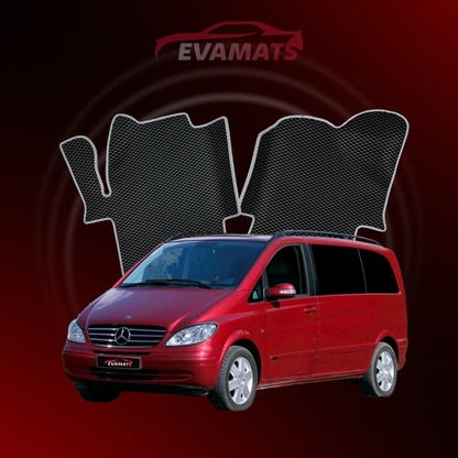 Коврики EVAMATS для Mercedes-Benz Viano (W639) 2003–2014 МИНИВЭН 7-местный