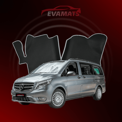 Dywaniki samochodowe EVAMATS do Mercedes-Benz Vito (W447) 2014-2023 rok MINIVAN