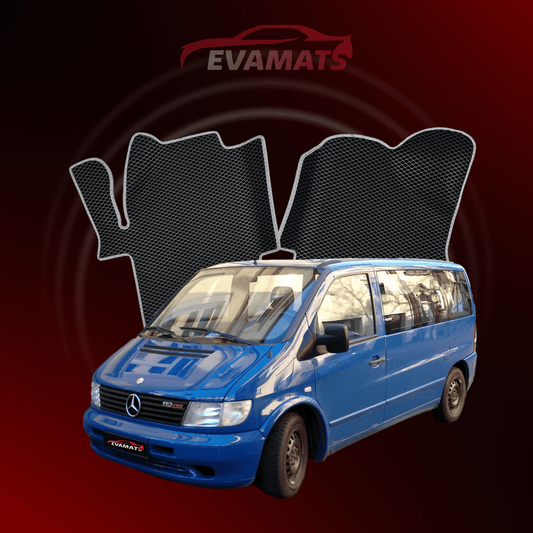 Dywaniki samochodowe EVAMATS do Mercedes-Benz Vito (W638) 1996 – 2003 rok Minivan