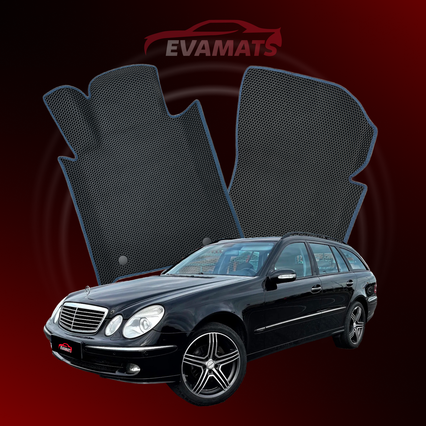 Автоковрики EVAMATS для Mercedes-Benz E-class 3 покоління (W211) 2002-2009 р.в. KOMBI