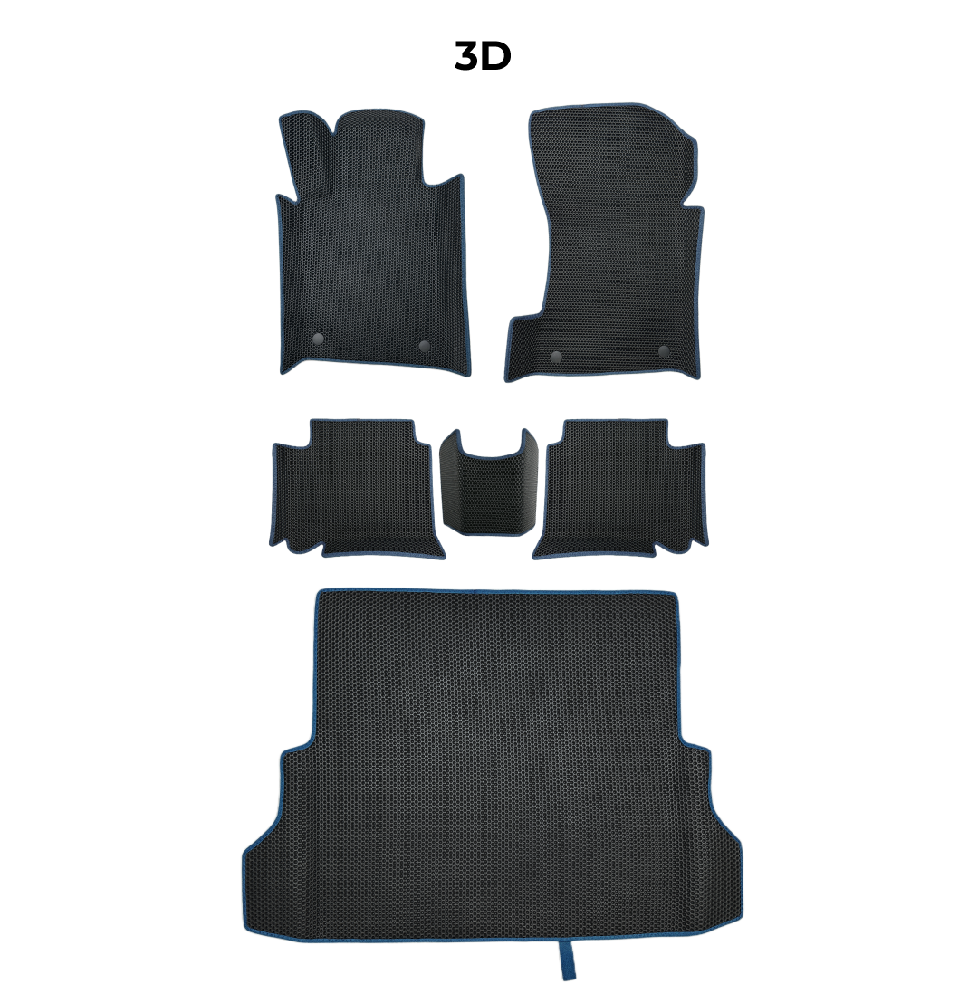 EVA Dywaniki samochodowe od EVA MATS 3D do Mercedes-Benz E-klasa 3 gen (W211) 2002-2009 rok Sedan