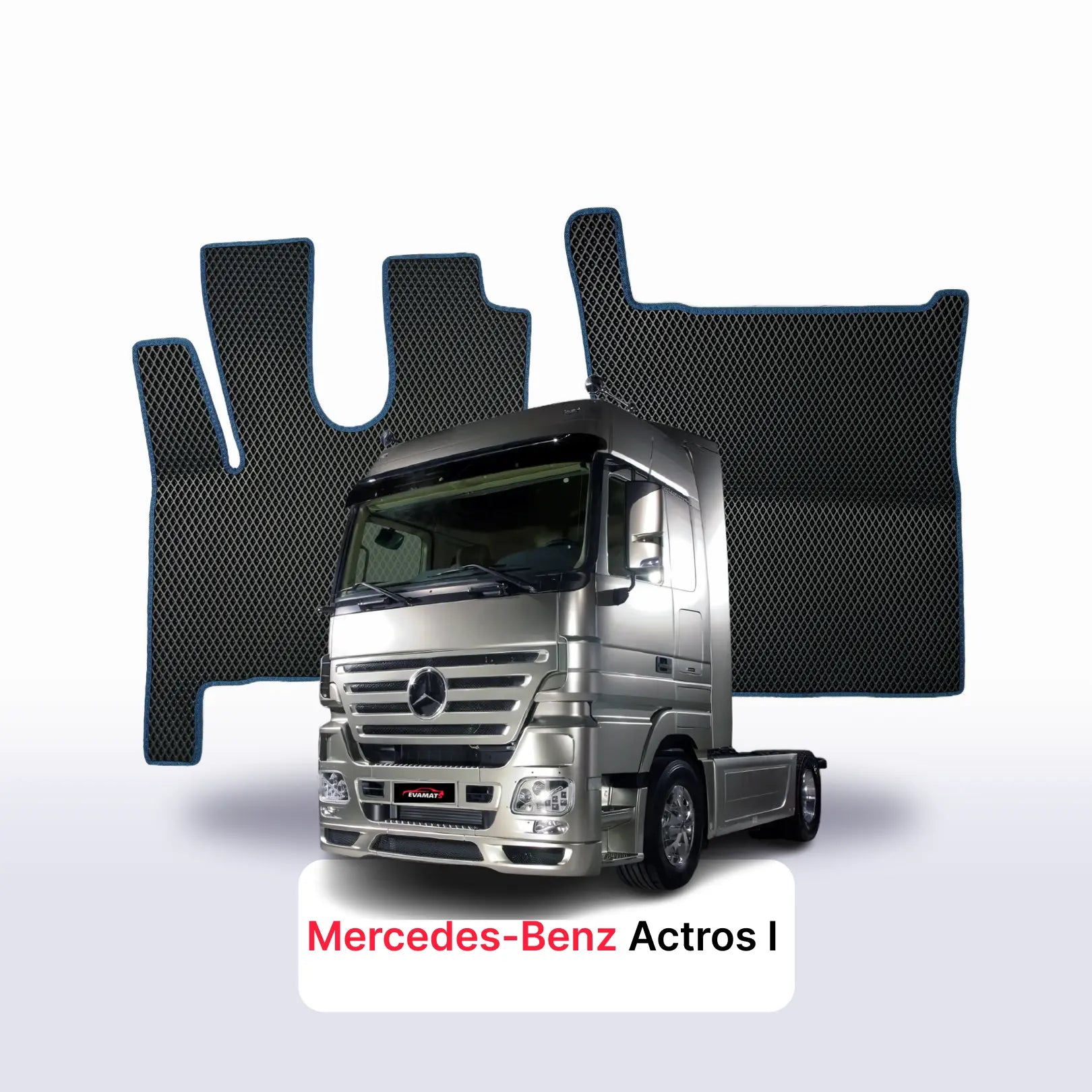 EVA Dywaniki samochodowe od EVA MATS 3D do Mercedes-Benz Actros 1 gen 2003-2006 rok TIR BENZYNA
