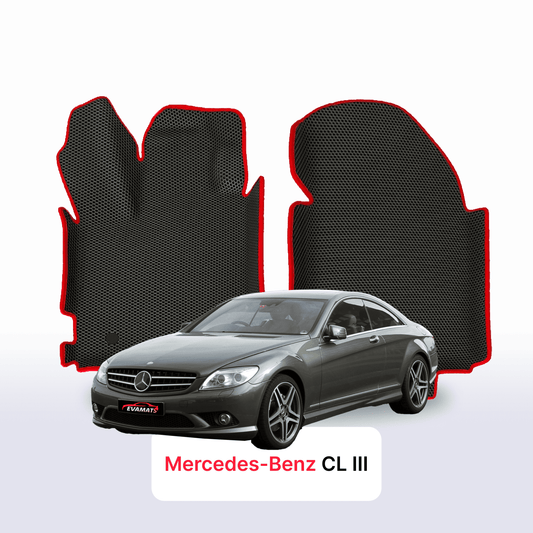 EVA Dywaniki samochodowe od EVA MATS 3D do Mercedes-Benz CL 3 gen (W216) 2006–2014 rok COUPE