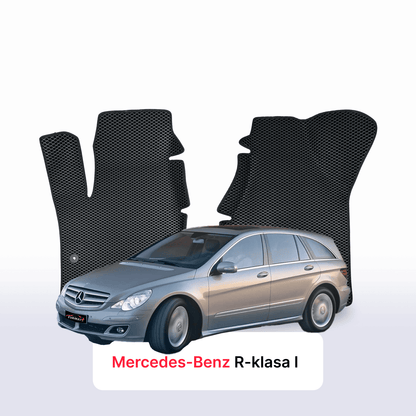 EVA Dywaniki samochodowe od EVA MATS 3D do Mercedes-Benz R-klasa (W251) z podlokietnikiem 2005-2013 rok Minivan BENZYNA
