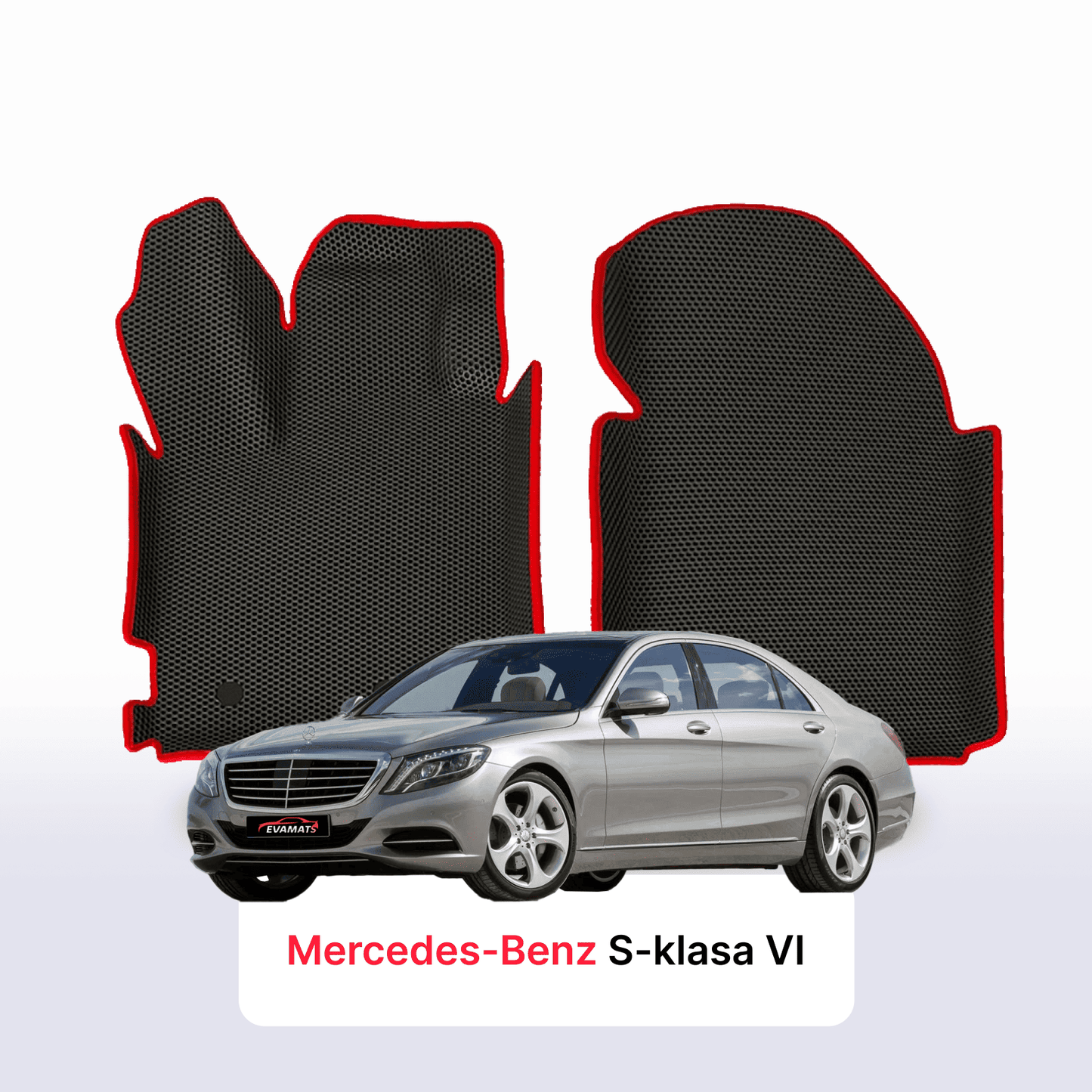 EVA Dywaniki samochodowe od EVA MATS 3D do Mercedes-Benz S-klasa 6 gen (W222) 2013-2020 rok Sedan DIESEL