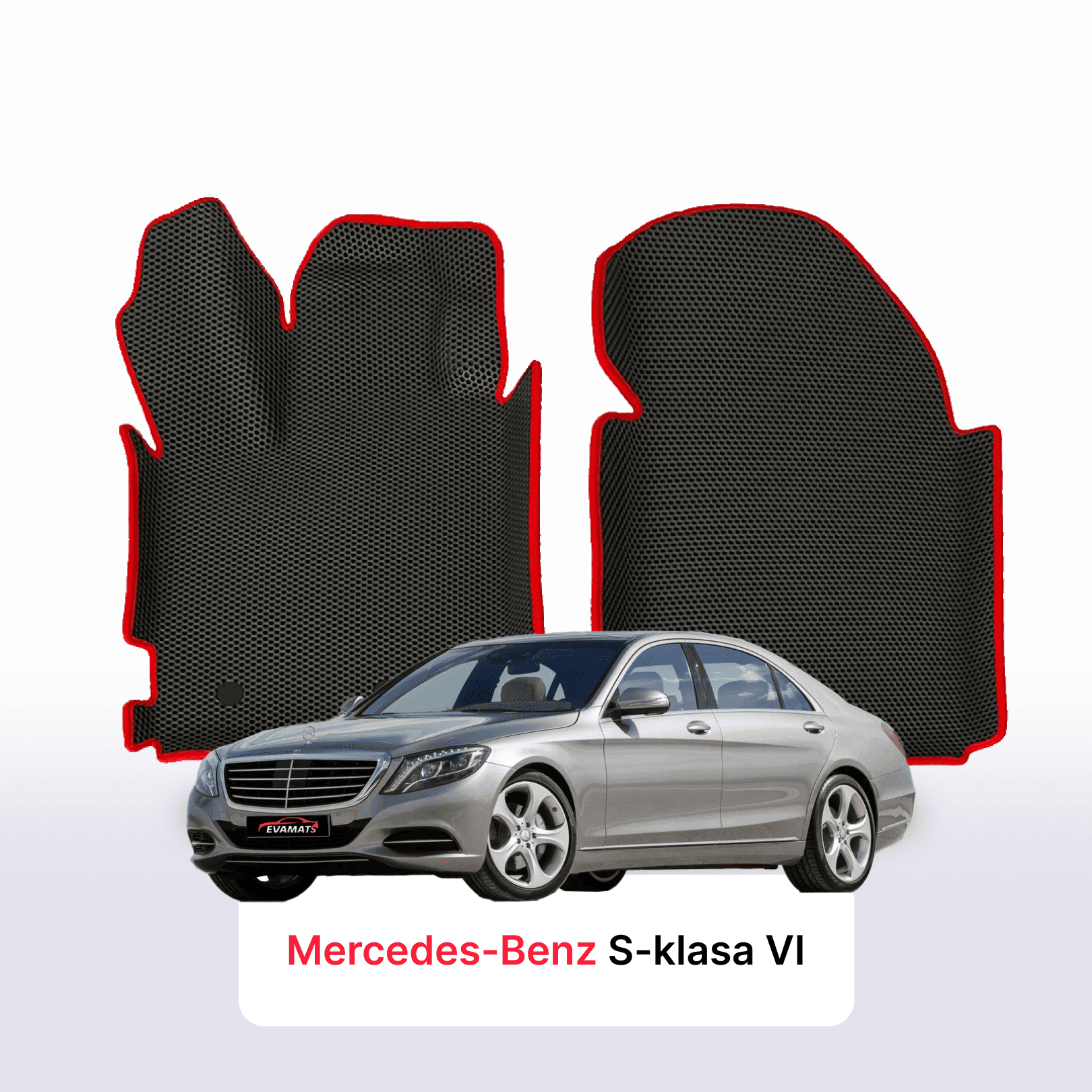 EVA Dywaniki samochodowe od EVA MATS 3D do Mercedes-Benz S-klasa 6 gen (W222) 2013-2020 rok Sedan DIESEL
