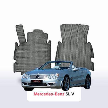 Автоковрики EVAMATS для Mercedes-Benz SL 5 покоління (R230) 2001 – 2011 Купе-Кабріолет