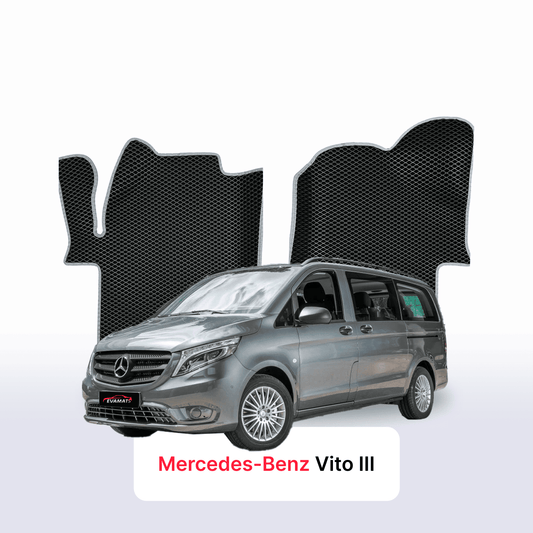 Автоковрики EVAMATS для Mercedes-Benz Vito (W447) 2014-2025 р.в. МІНІВЕН