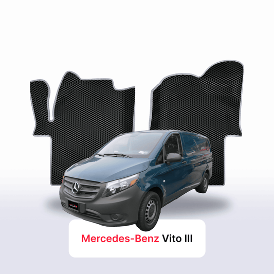 Dywaniki samochodowe 3D EVAMATS do Mercedes-Benz Vito (W447) 2014-2025  rok VAN