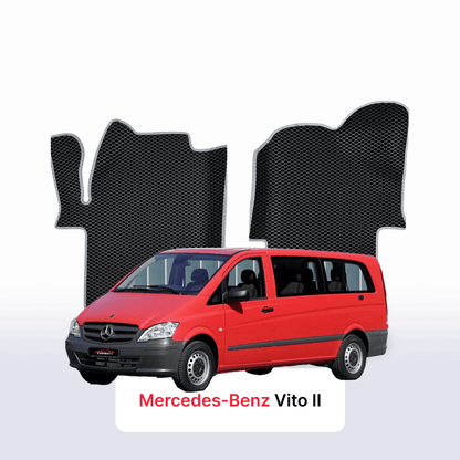 Автоковрики EVAMATS для Mercedes-Benz Vito (W639) 2003 - 2014 МІНІВЕН