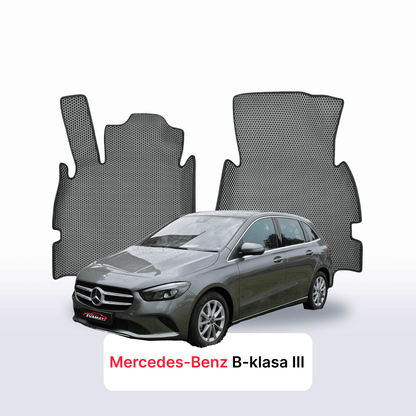 Dywaniki samochodowe 3D EVAMATS do Mercedes-Benz B-klasa 3 gen (W247) 2018-2024 MINIVAN