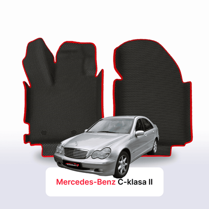 EVA Dywaniki samochodowe od EVA MATS 3D do Mercedes-Benz C-klasa 2 gen (W203) 2000-2007 rok Sedan BENZYNA