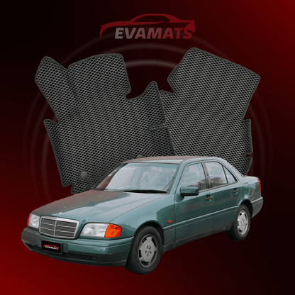 Автоковрики EVAMATS для Mercedes-Benz C-class 1st gen (W202-S202) 1993–2001 SEDAN