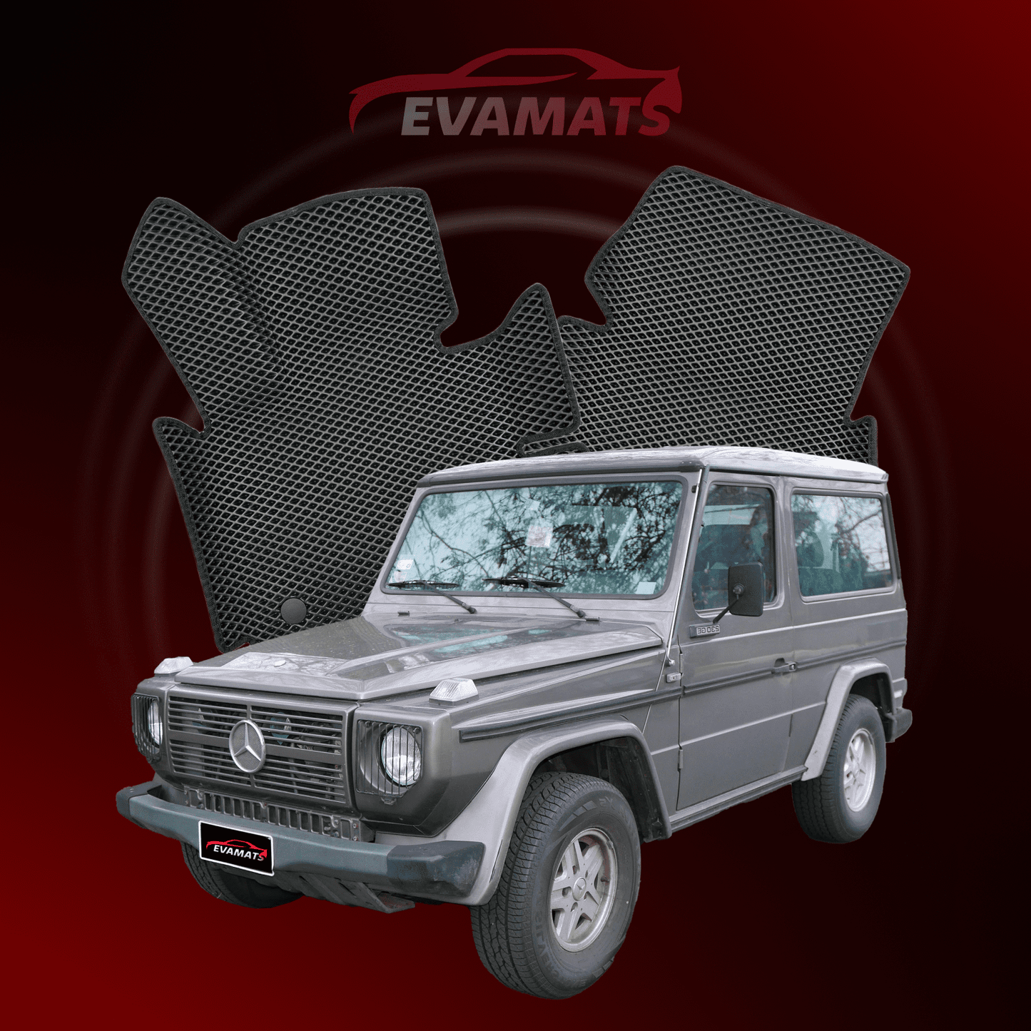 Коврики EVAMATS для Mercedes-Benz G-class 1st gen (W460) 1979-1990 года выпуска внедорожник 3 двери