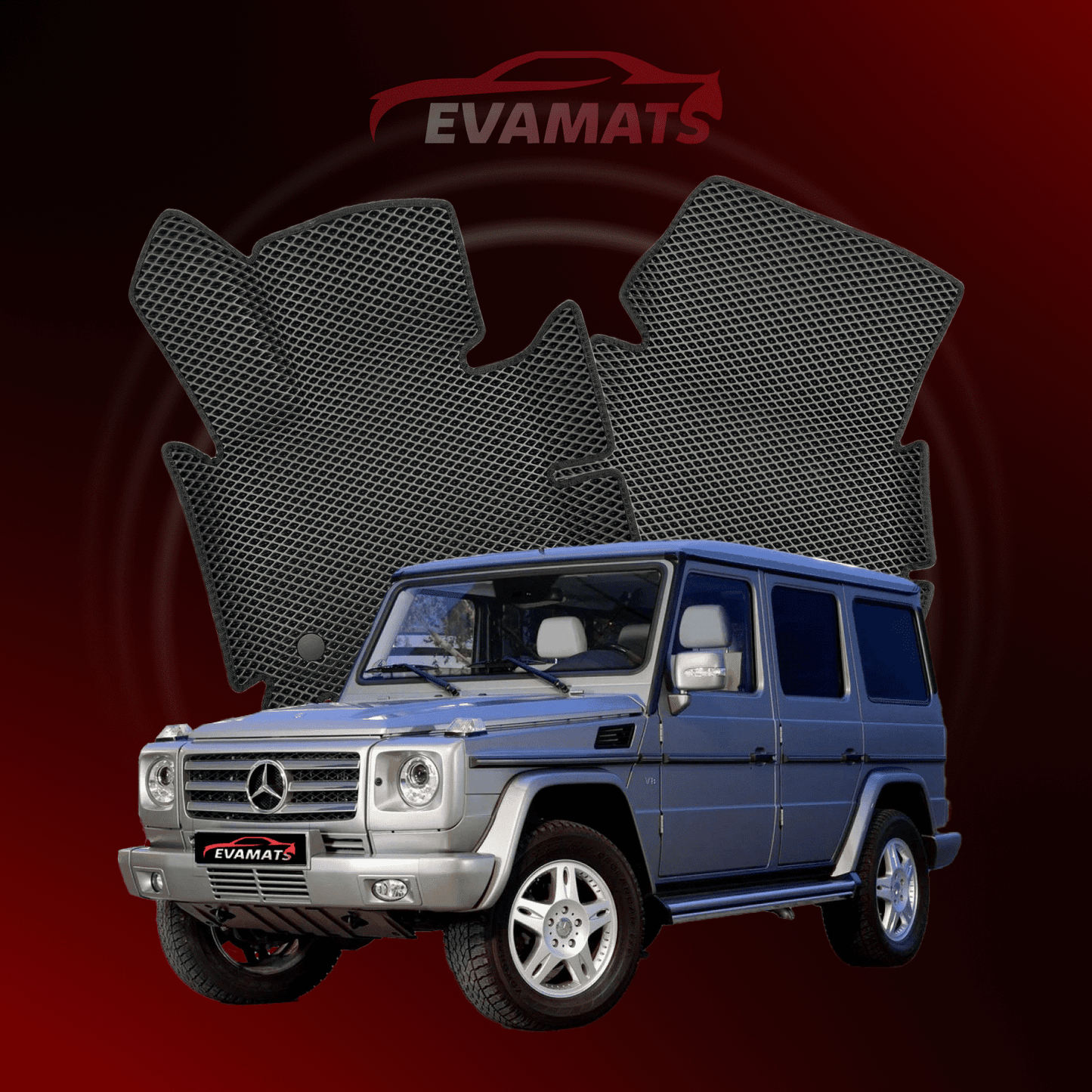 Коврики EVAMATS для Mercedes-Benz G-klasse 2nd gen (W463) 1990–2018 года выпуска внедорожник 5 дверей