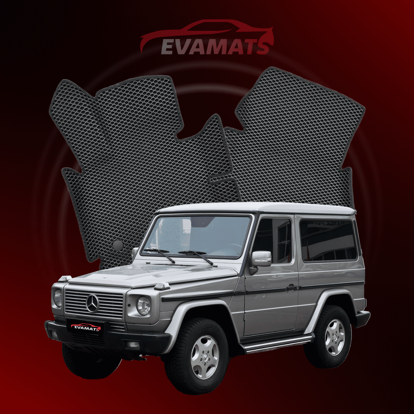 Dywaniki samochodowe EVAMATS do Mercedes Benz G-klasa 2 gen (W463) 1990 –2018 rok SUV 3 drzwi