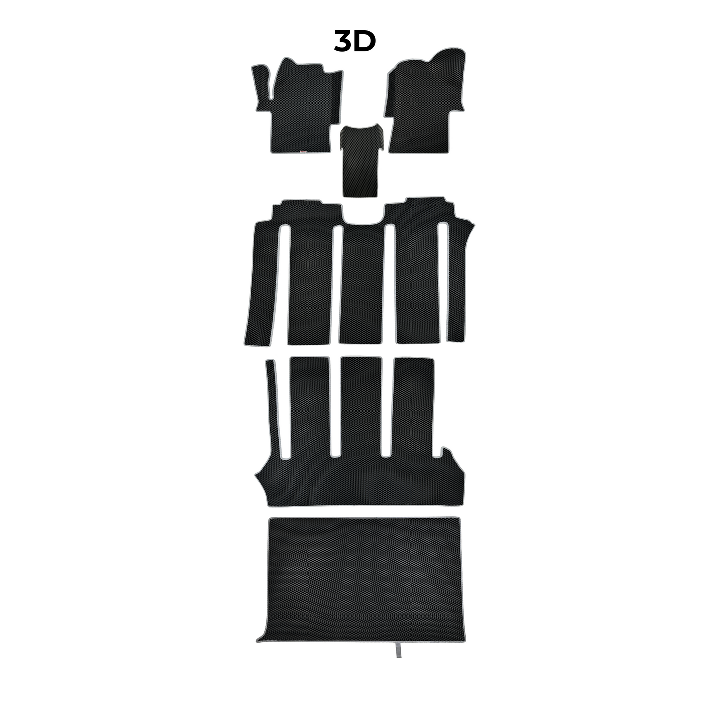 Dywaniki samochodowe EVAMATS do Mercedes-Benz Viano (W639) 2003–2014 rok MINIVAN 7-osobowy