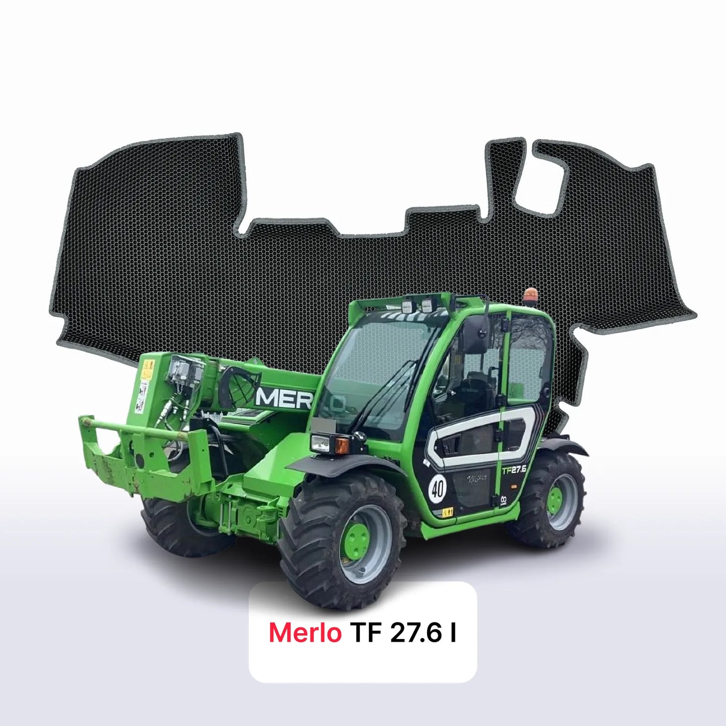 EVA Dywaniki samochodowe od EVA MATS 3D do Merlo TF 27.6 1 gen 2020-2028 rok ŁADOWARKA