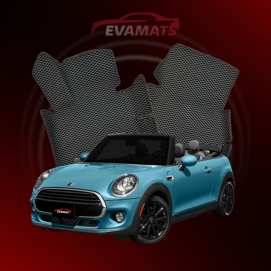 Dywaniki samochodowe EVAMATS do Mini Cabrio(F57) 2 gen 2008-2023 rok KABRIOLET