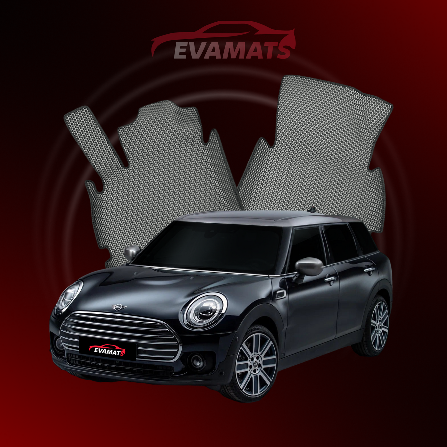 Dywaniki samochodowe 3D EVAMATS do Mini Clubman(F54) 2 gen 2015-2025 rok KOMBI 5 drzwi