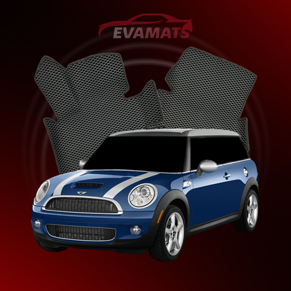 Автоковрики EVAMATS для Mini Clubman(R55) 1-го покоління 2007-2014 р.в. JCW ХЕТЧБЕК 3 дв.