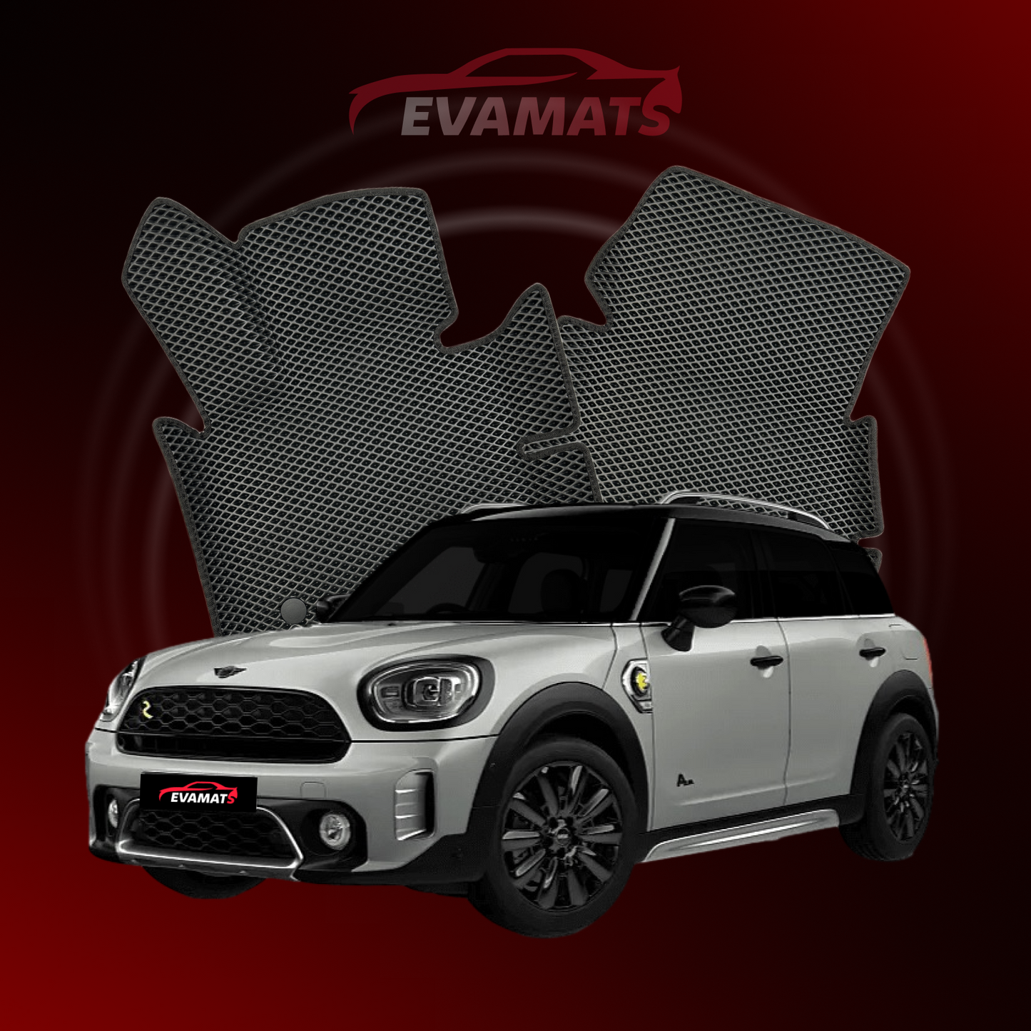 Dywaniki samochodowe EVAMATS do Mini Countryman(F60) 2 gen 2016-2023 rok SUV 5 drzwi