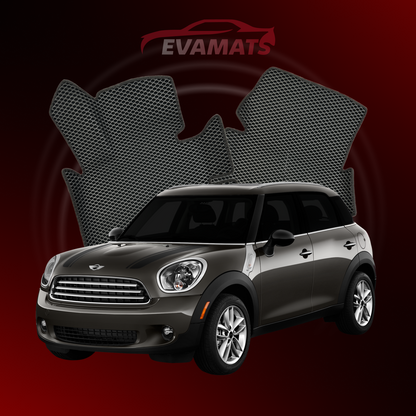 Dywaniki samochodowe EVAMATS do Mini Countryman(R60) 1 gen 2010-2016 rok SUV 5 drzwi