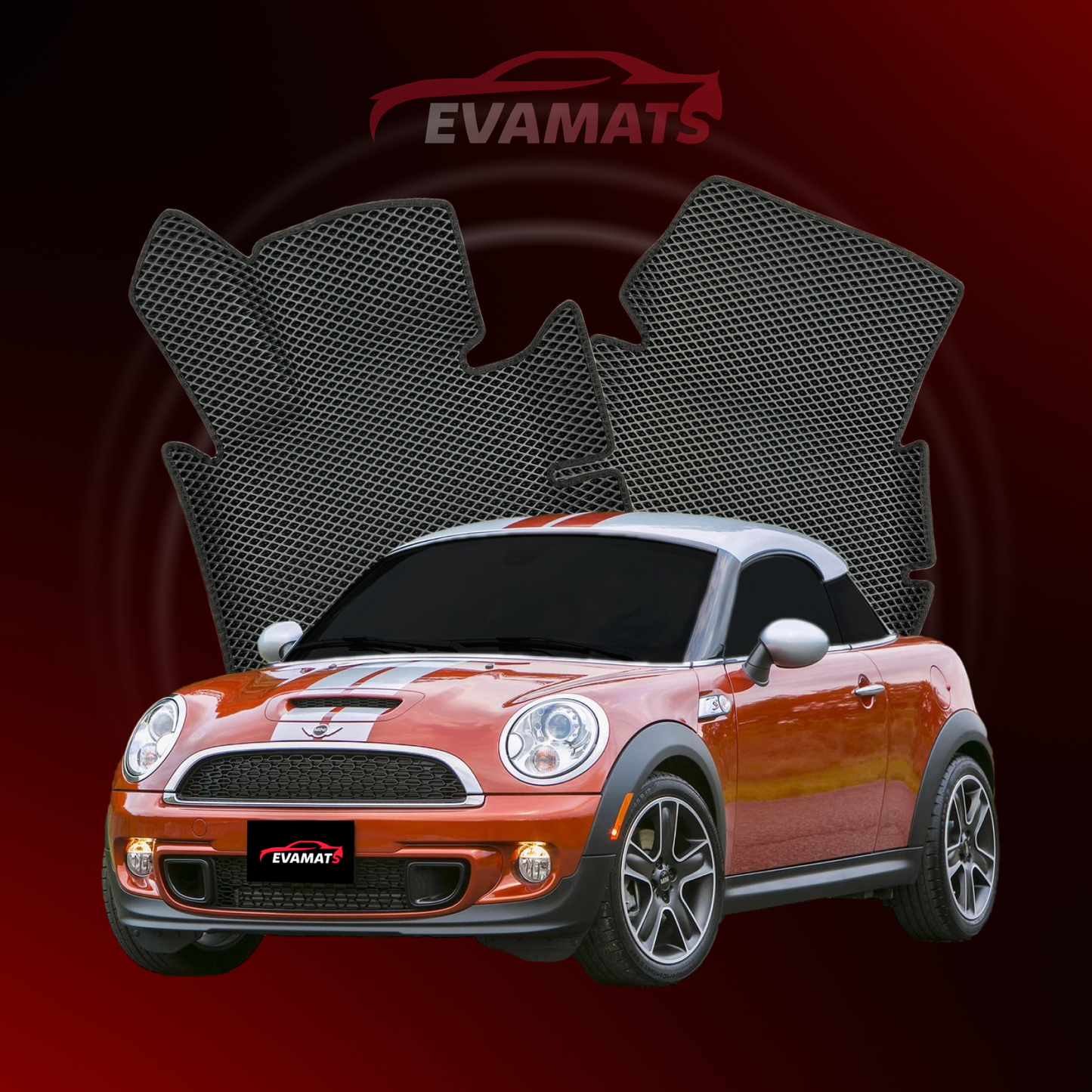 Автоковрики EVAMATS для Mini Coupe(R58) 1st gen 2011-2015 Cooper S COUPE