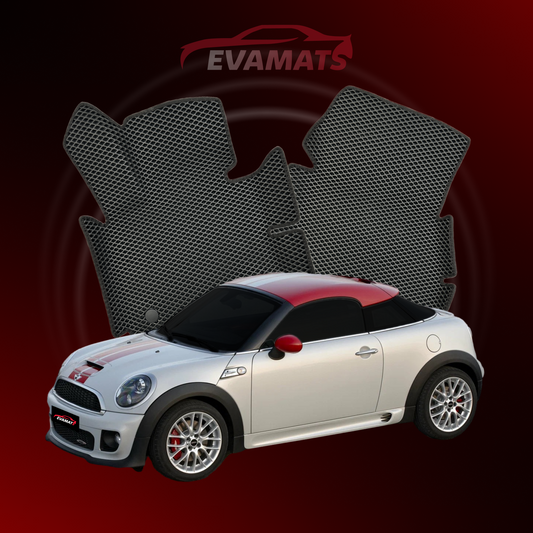 Dywaniki samochodowe EVAMATS do Mini Coupe(R58) 1 gen 2011-2015 rok COUPE